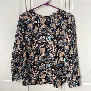 j.McLaughlin silk mix top